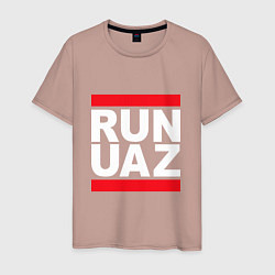 Мужская футболка Run UAZ