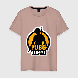 Мужская футболка PUBG Top 1