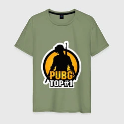 Мужская футболка PUBG Top 1