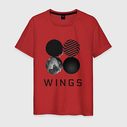 Мужская футболка BTS Wings