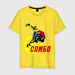 Мужская футболка Спортивное самбо