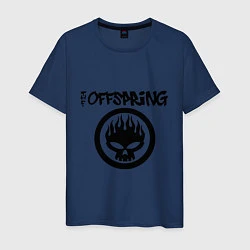 Футболка хлопковая мужская The Offspring, цвет: тёмно-синий