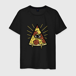 Мужская футболка Божественная пицца