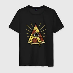 Мужская футболка Божественная пицца