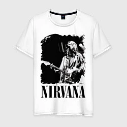 Мужская футболка Black Nirvana