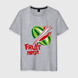Мужская футболка Fruit Ninja