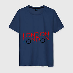 Мужская футболка Автобус LONDON