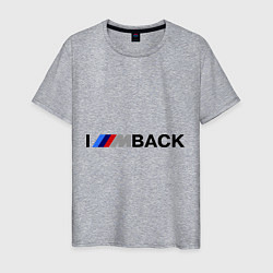 Мужская футболка Im back BMW