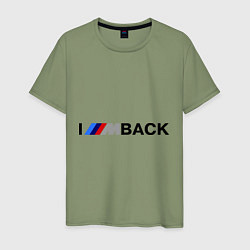 Мужская футболка Im back BMW