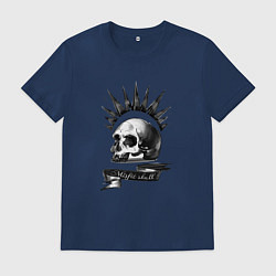 Футболка хлопковая мужская Life is Strange, цвет: тёмно-синий