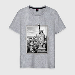 Мужская футболка New York city of my dreams