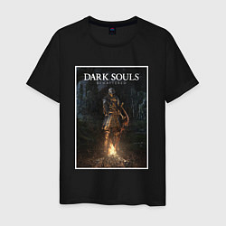 Футболка хлопковая мужская Dark Souls: Remastered, цвет: черный