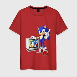 Мужская футболка Sonic TV