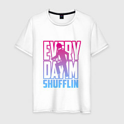 Мужская футболка Everyday I'm shuffling