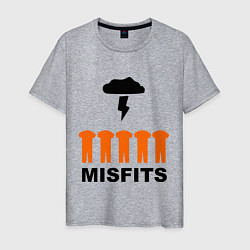 Мужская футболка Misfits Volt
