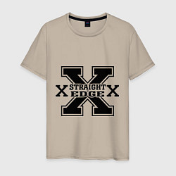 Мужская футболка SXe: Streght edge