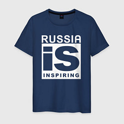 Мужская футболка RUSSIA IS INSPIRING