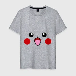Мужская футболка Happy Pikachu