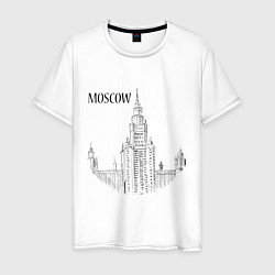 Мужская футболка Moscow MSU