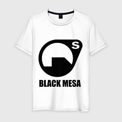 Мужская футболка HL: Black mesa