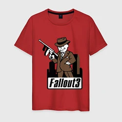 Мужская футболка Fallout Man with gun