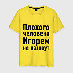 Мужская футболка Плохой Игорь