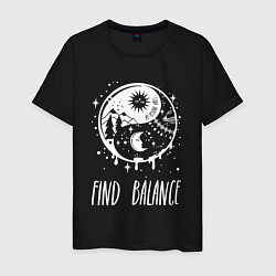 Мужская футболка Find Balance