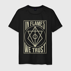 Мужская футболка In Flames: We Trust