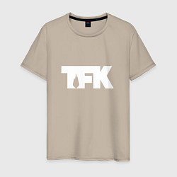 Мужская футболка TFK: White Logo