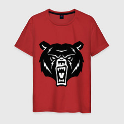 Мужская футболка Ярость медведя