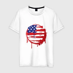 Мужская футболка Кровавая Америка