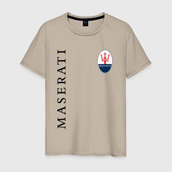 Мужская футболка Maserati с лого