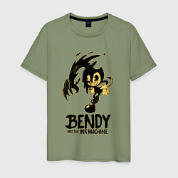 Мужская футболка Bendy And the ink machine