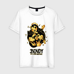 Мужская футболка Bendy and the ink machine