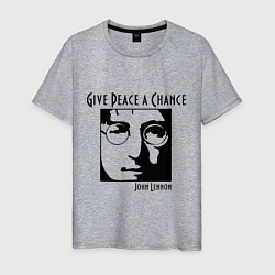 Мужская футболка Give Peace a Chance