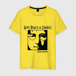 Мужская футболка Give Peace a Chance