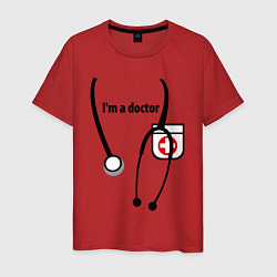 Мужская футболка I m doctor