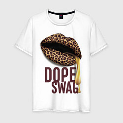 Мужская футболка Dope SWAG Lips