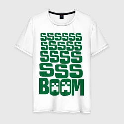 Мужская футболка Ssss boom