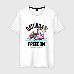 Мужская футболка Saturday Freedom