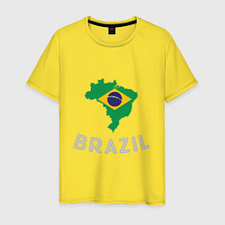 Мужская футболка Brazil Country