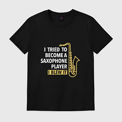 Мужская футболка Saxophone Player