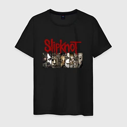 Мужская футболка Slipknot Faces
