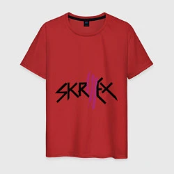 Мужская футболка Skrillex: violet