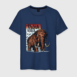Мужская футболка Think Bigger: mammoth