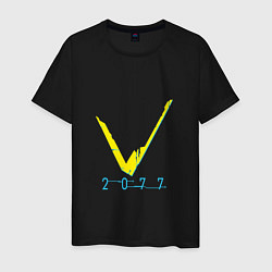 Мужская футболка Cyberpunk 2077: V