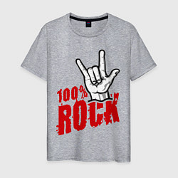 Мужская футболка 100% Rock