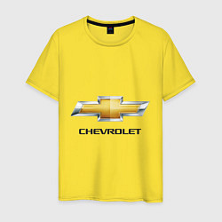 Мужская футболка Chevrolet логотип