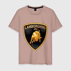 Мужская футболка Lamborghini logo