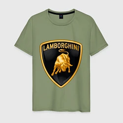 Мужская футболка Lamborghini logo